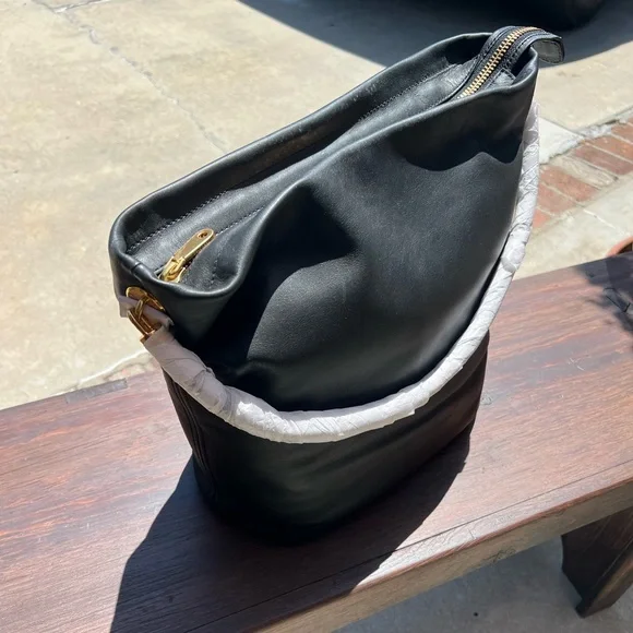 Cole Haan Bags Cole Haan Benson Ii Hobo Black Leather Bag Poshmark